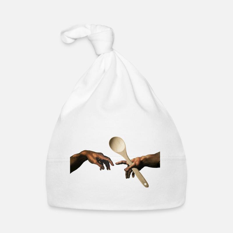 Michelangelo Kochlöffel Baby Bio-Mütze