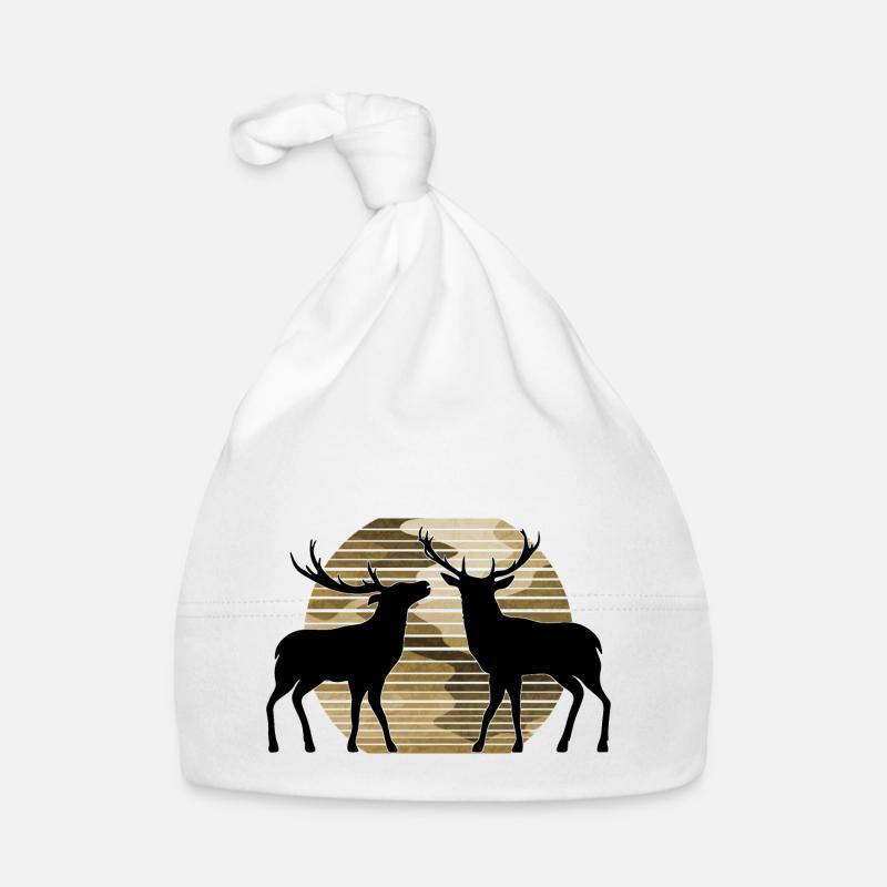 Hirsch Baby Bio-Mütze