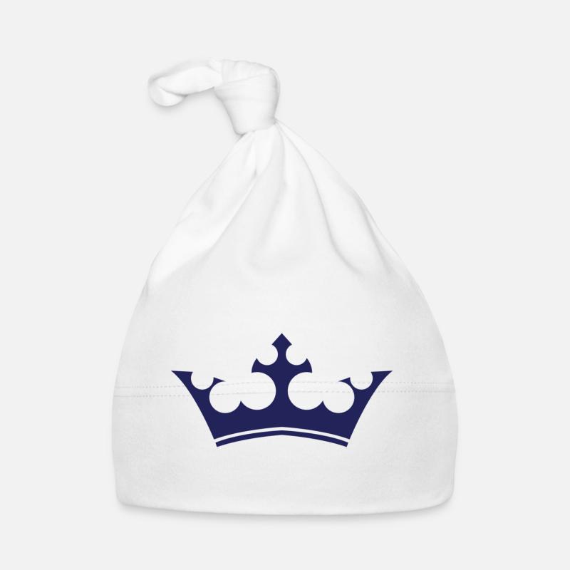 Conception de logo de roi Bonnet bio Bébé