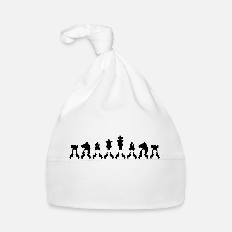 Bauer Figures Chess Organic Baby Cap