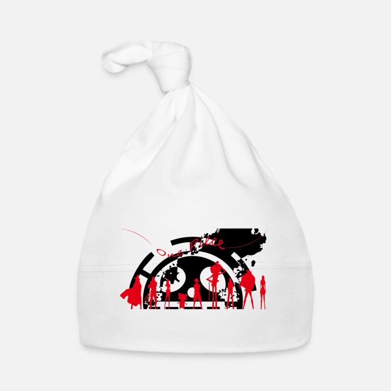 One PIece Fan Art - Bonnet bio Bébé - blanc