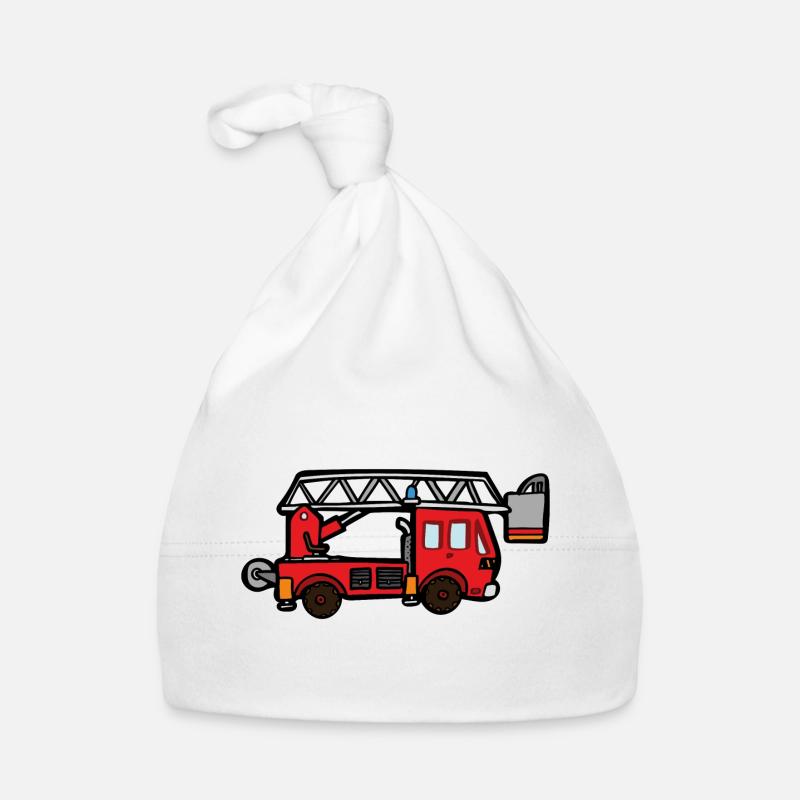 Camions d’échelles de pompiers Bonnet bio Bébé