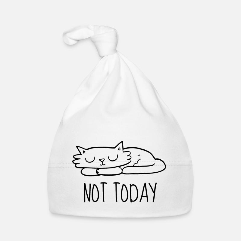 Not today Organic Baby Cap