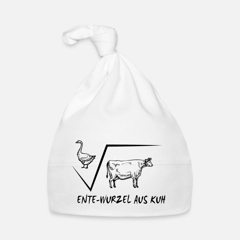 Ente wurzel Geschenk Lehrerin Schule Professor Baby Bio-Mütze