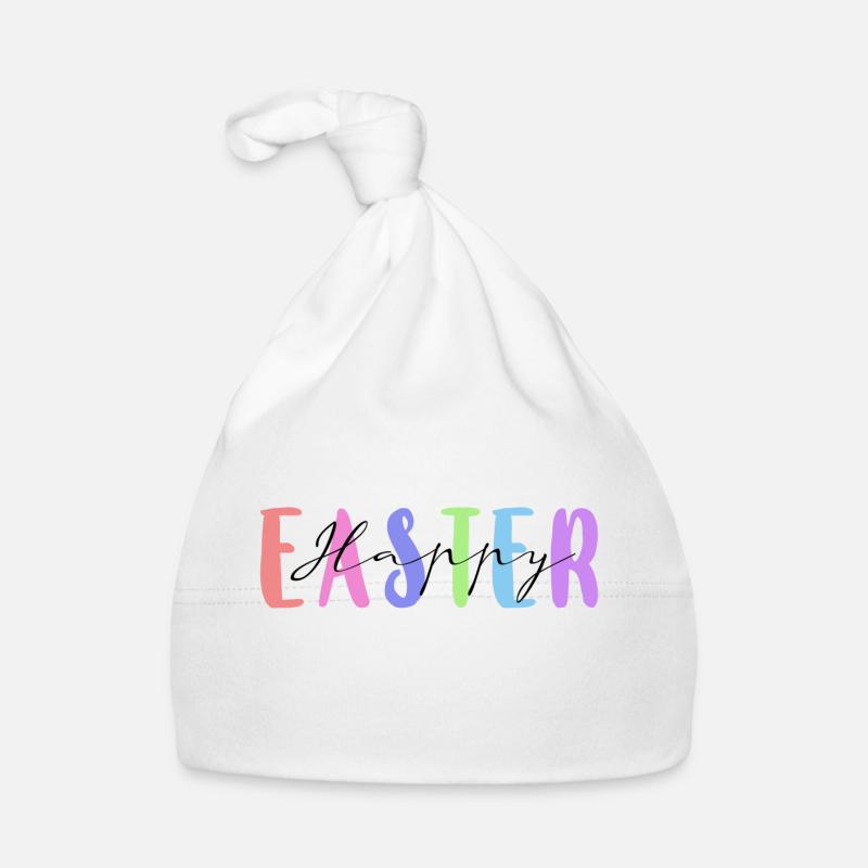 Happy Easter Organic Baby Cap