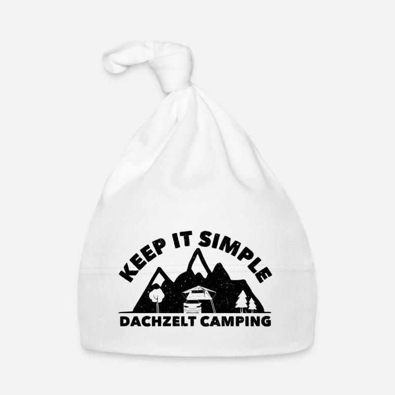 Keep it Simple | Dachzelt Camping Geschenk Baby Bio-Mütze
