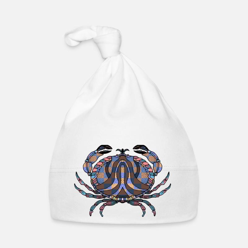 Krabbe Baby Bio-Mütze