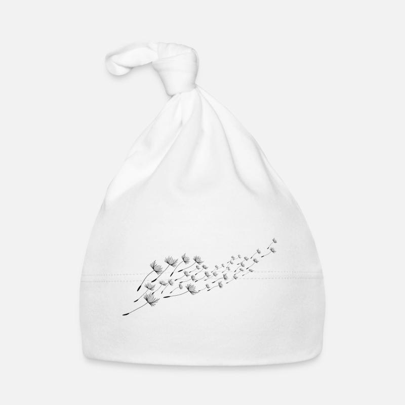 Pusteblume Löwenzahn Fliegende Samen Baby Bio-Mütze