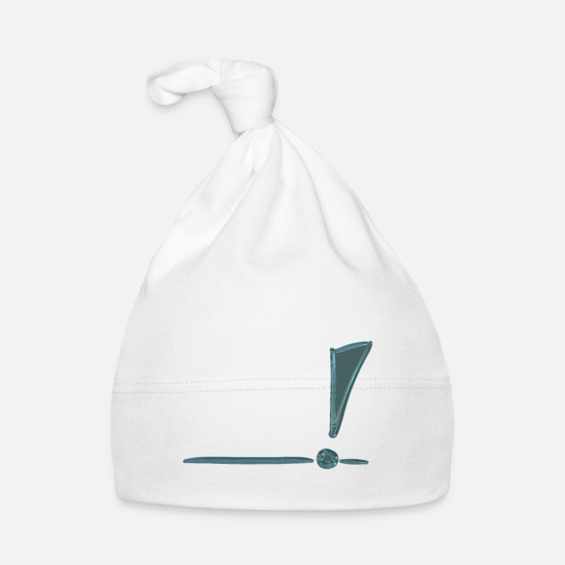 Point d’exclamation Bonnet bio Bébé