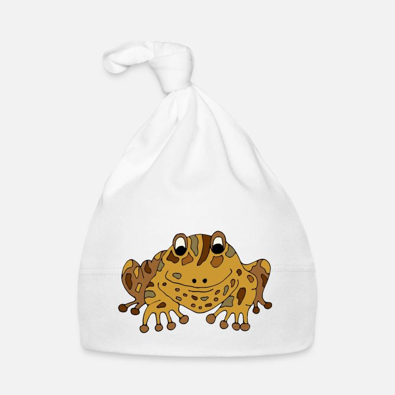 Frosch Baby Bio-Mütze