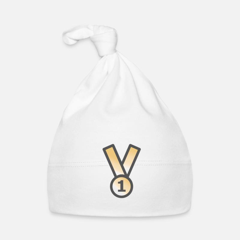 medaille gewinner Baby Bio-Mütze