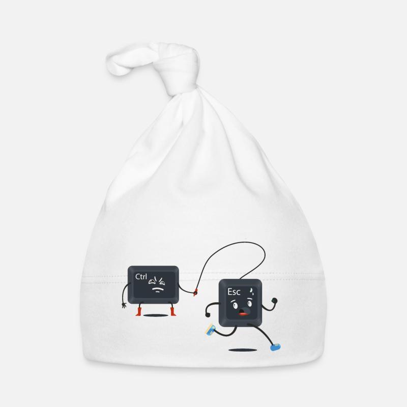 Ctrl Esc Organic Baby Cap