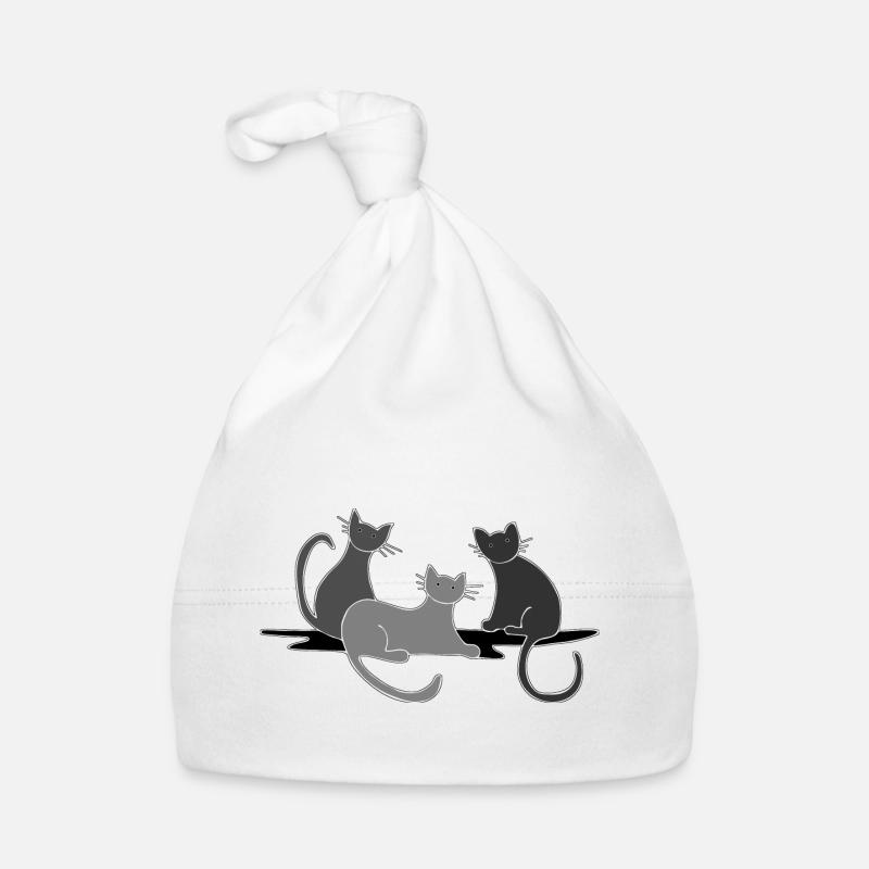 Cats Organic Baby Cap