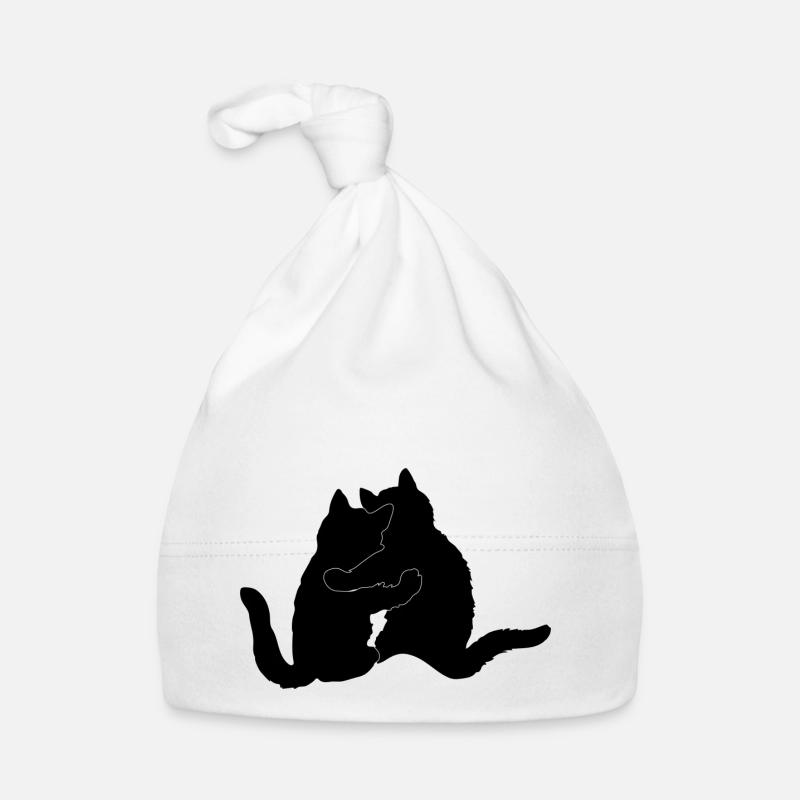 Cat poor in poor Organic Baby Cap