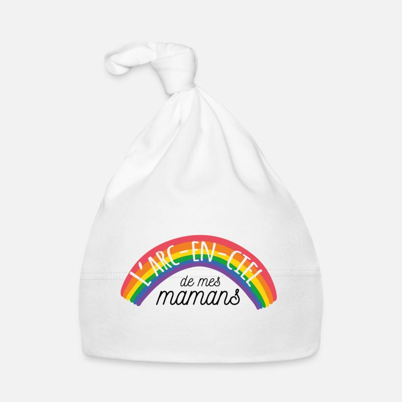 L'arc en ciel de mes mamans Bonnet bio Bébé
