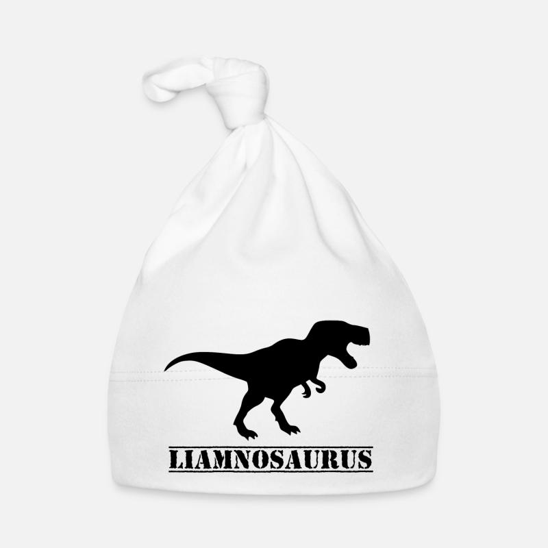 Liam dinosaur Organic Baby Cap