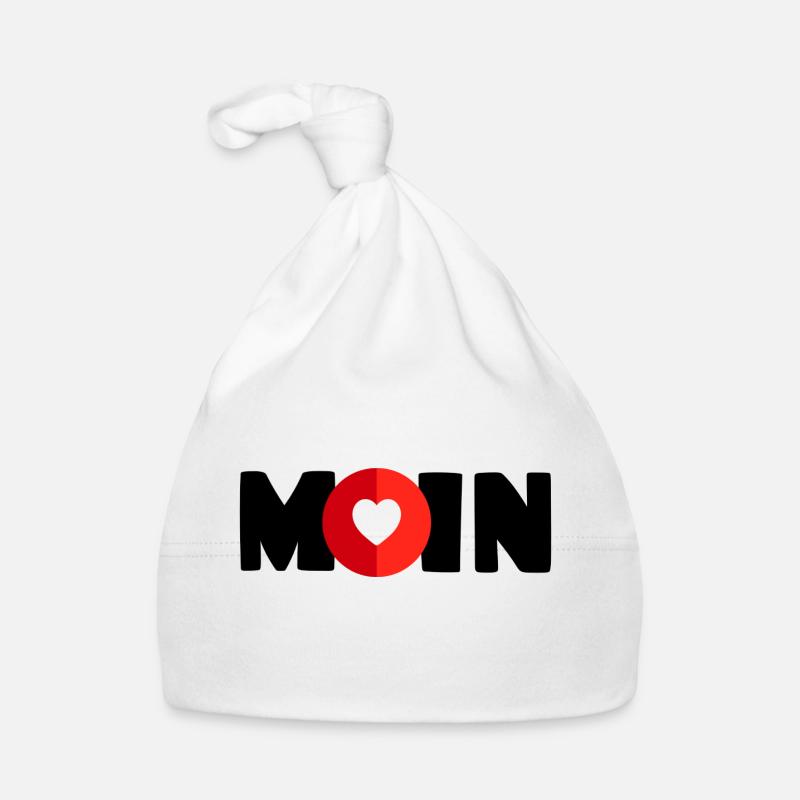 Moin Herz Baby Bio-Mütze