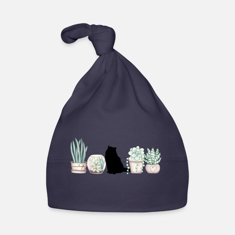 Chat et chatons De Fleuri Cactus Bonnet bio Bébé