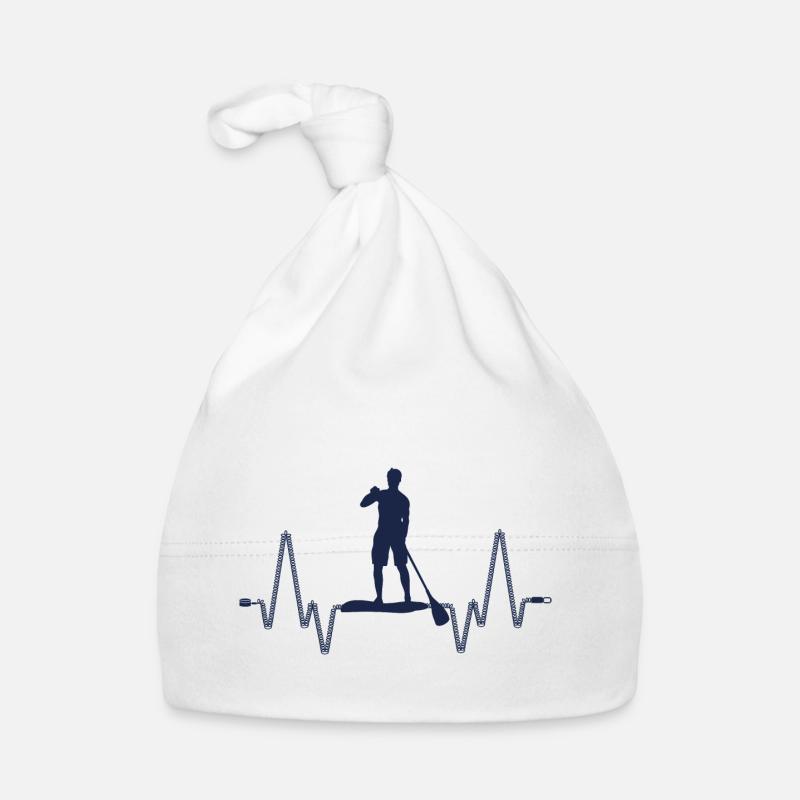 Stand up Paddle cardiaque rythme Sup Design Bonnet bio Bébé