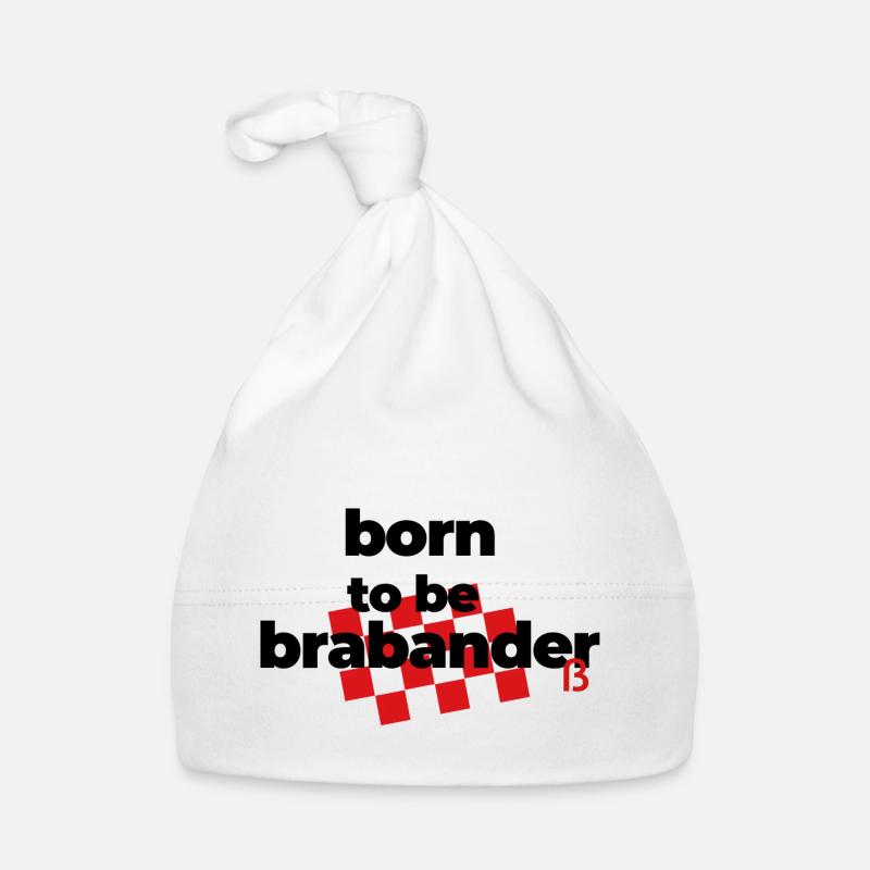 né pour être brabander, beau Brabant Bonnet bio Bébé