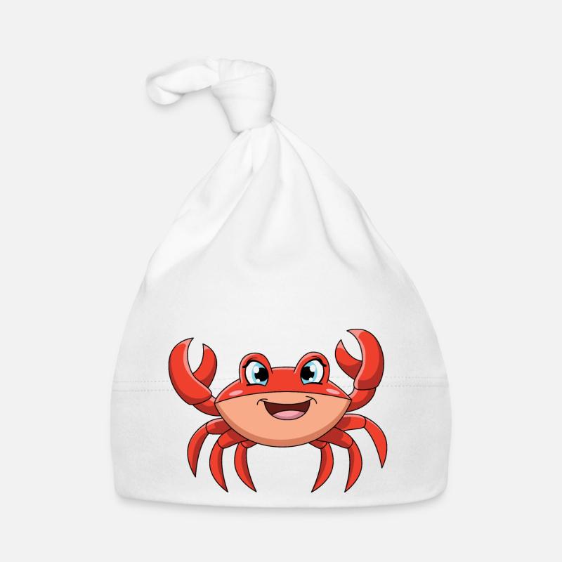 Krabbe Baby Bio-Mütze