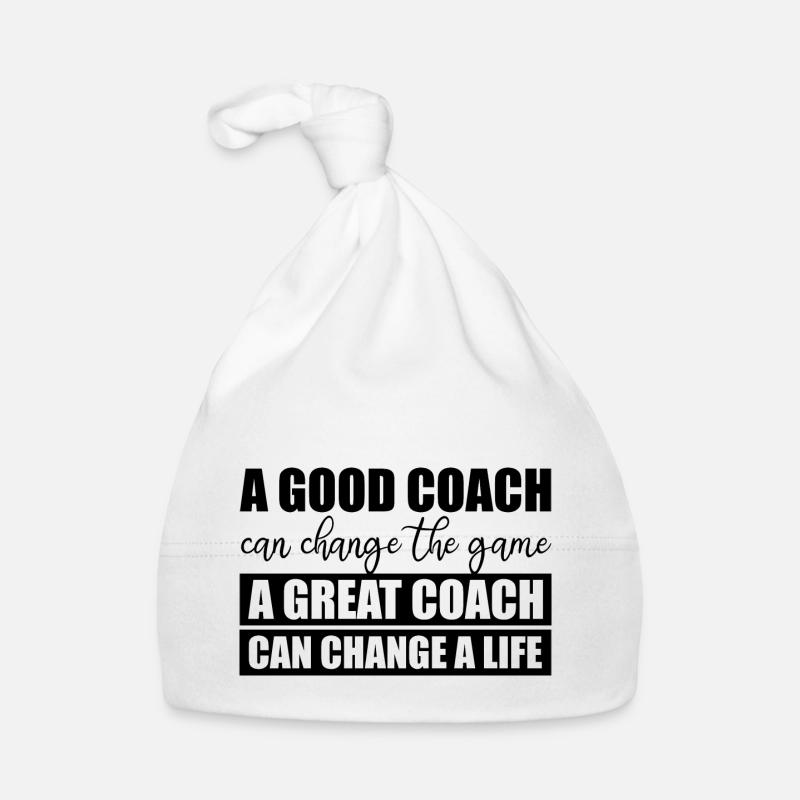 A Great Coach Can Change A Life 2 Baby Bio-Mütze