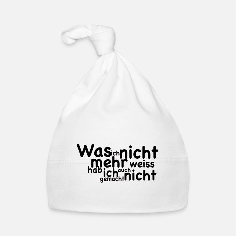 Cooler Spruch Baby Bio-Mütze