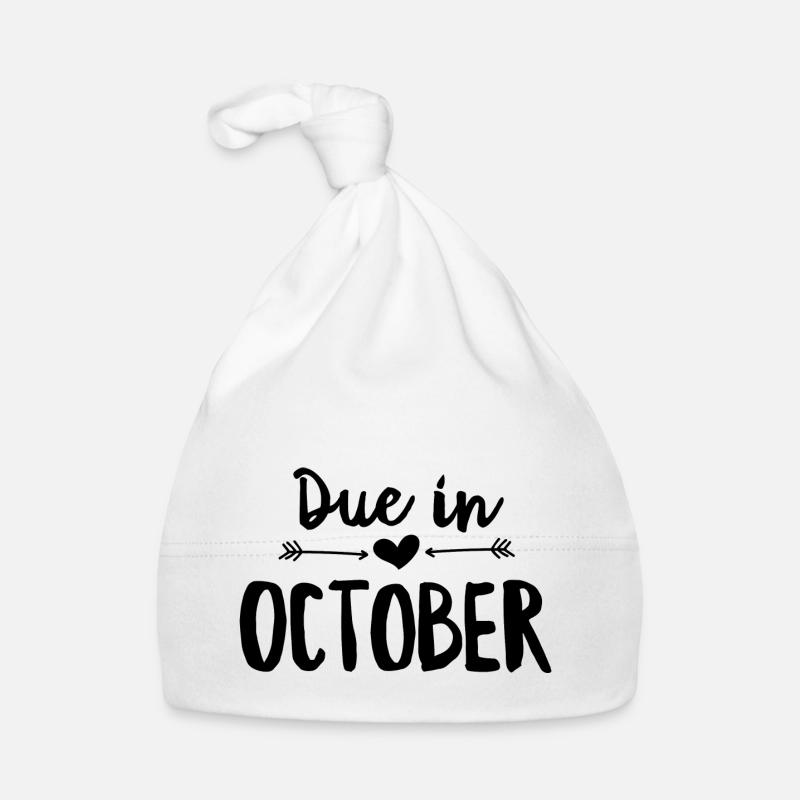 Due in October Organic Baby Cap