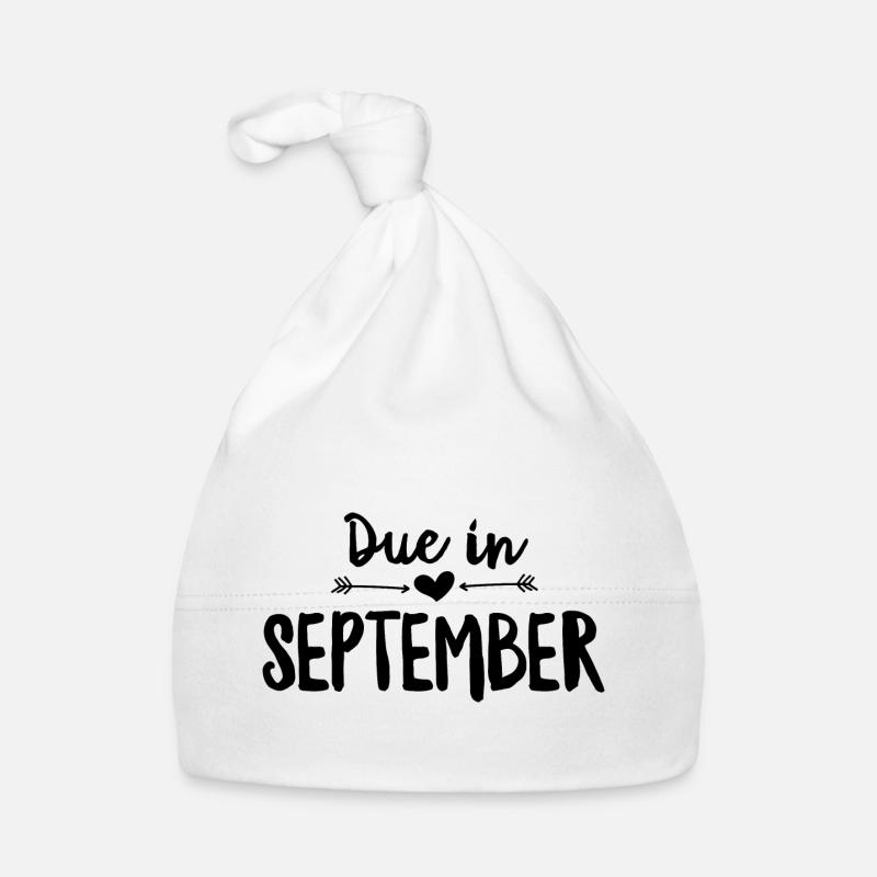 Fällig im September Baby Bio-Mütze