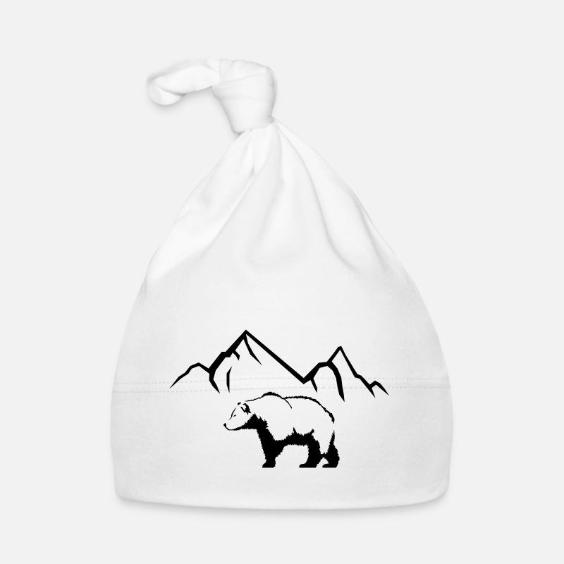bär berge Baby Bio-Mütze