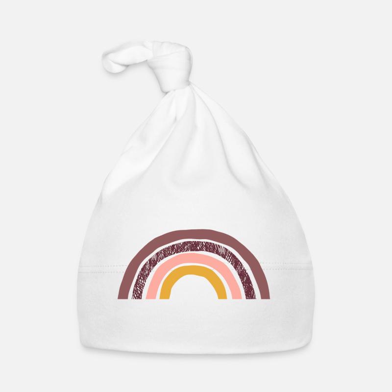 REGENBOGEN Baby Bio-Mütze