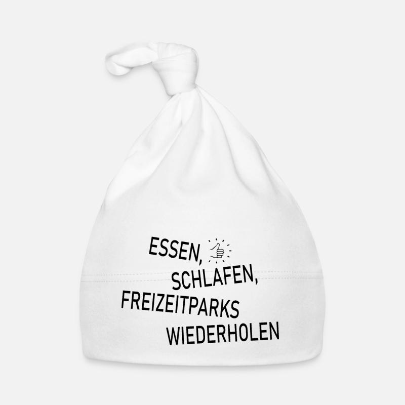 Rollercoaster Achterbahn Baby Bio-Mütze