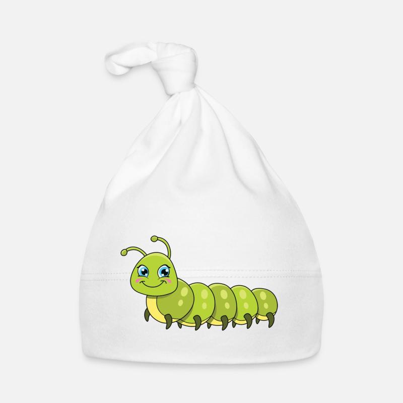 Raupe Baby Bio-Mütze