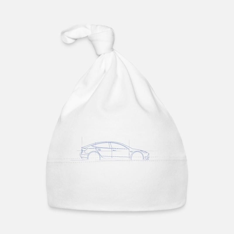 Elektrisch - E Auto - M3 Baby Bio-Mütze