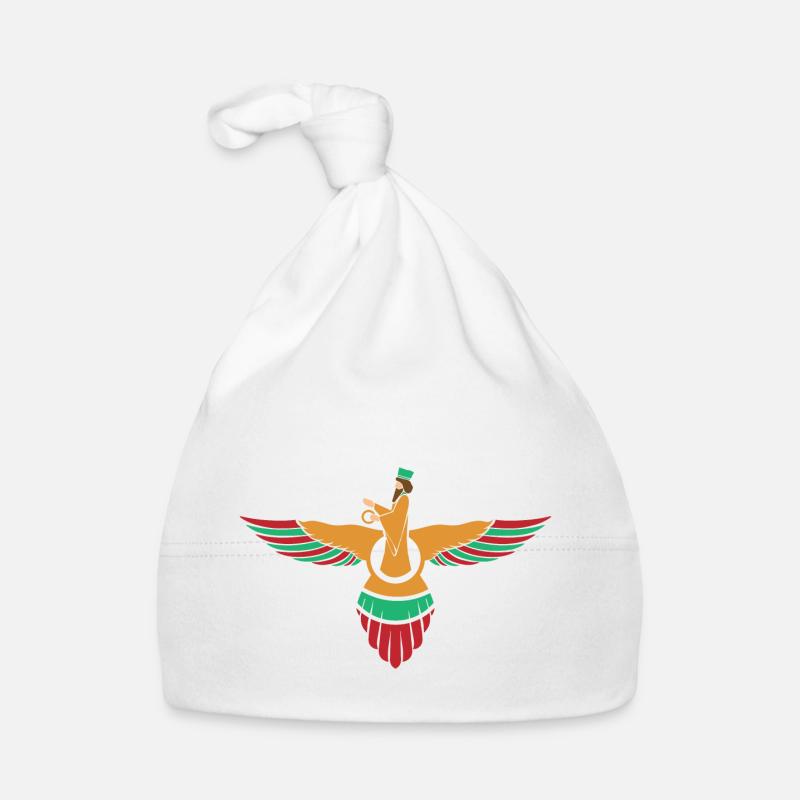 Faravahar by The Manzanita´s Baby Bio-Mütze