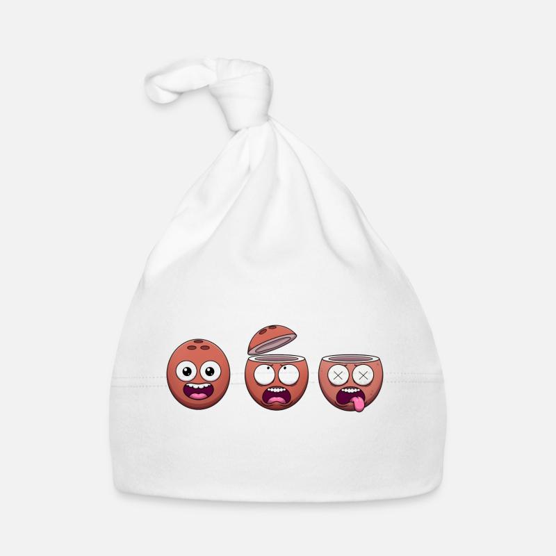 Drôles de noix de coco Bonnet bio Bébé