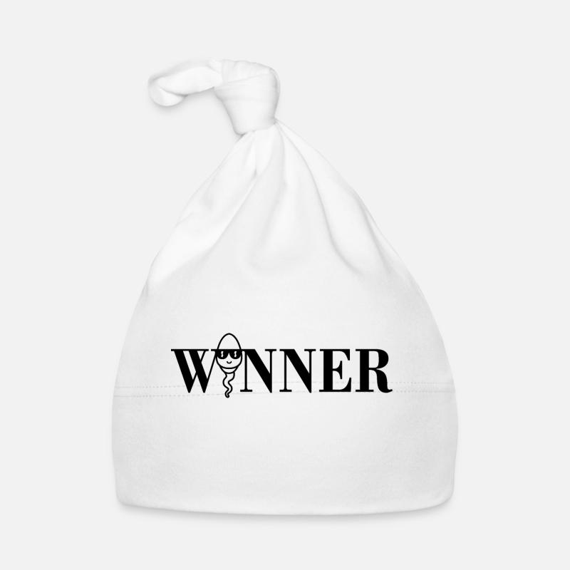 Winner spermatozoïde Bonnet bio Bébé