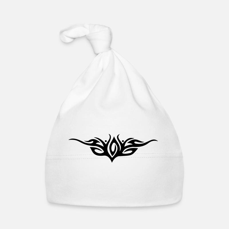 Tribal - Bonnet bio Bébé - blanc