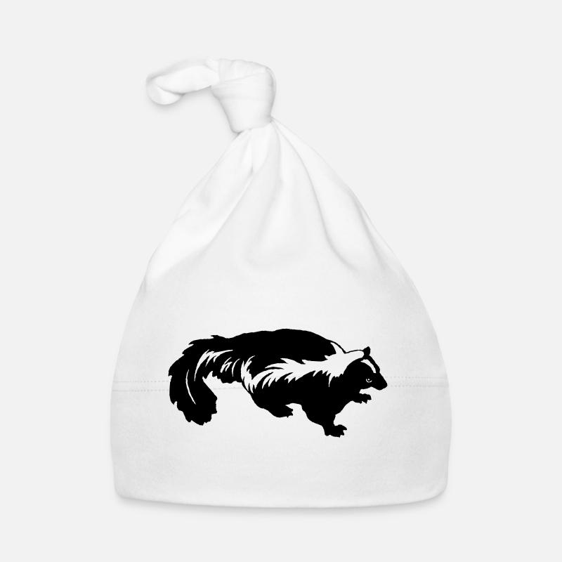 Skunk Organic Baby Cap