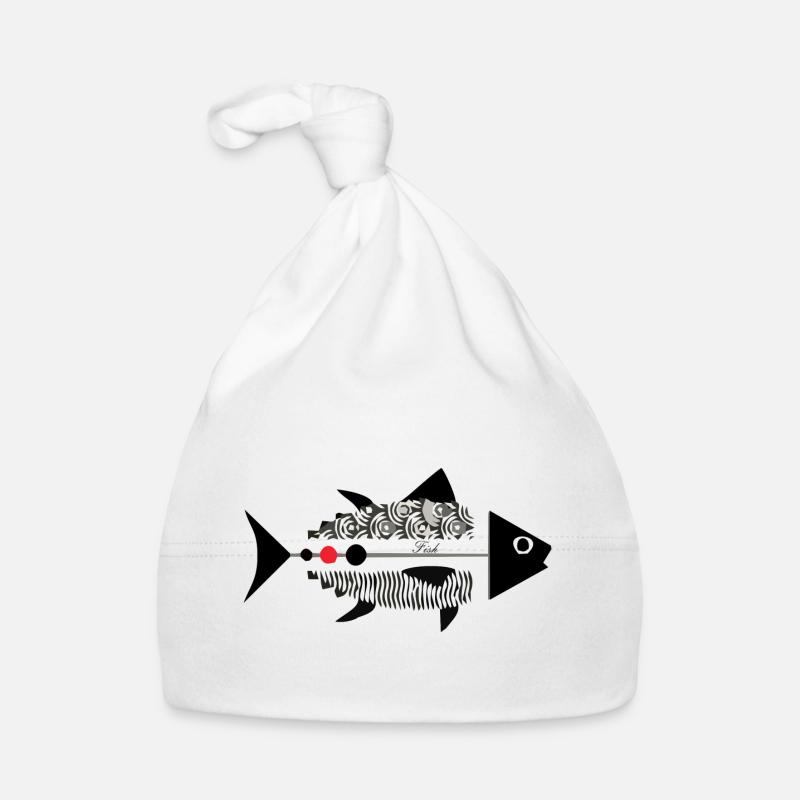 Fisch Baby Bio-Mütze