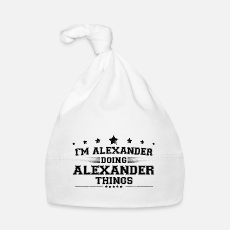 Je suis Alexander en train de faire des choses Alexander Bonnet bio Bébé