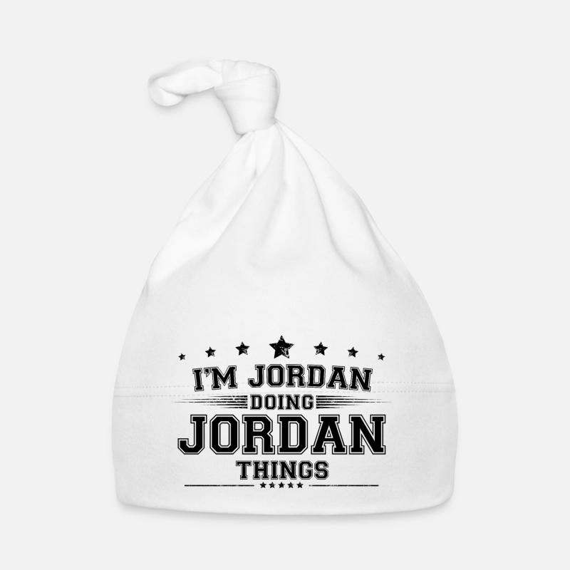 Ich bin Jordan, der Jordan Dinge macht Baby Bio-Mütze