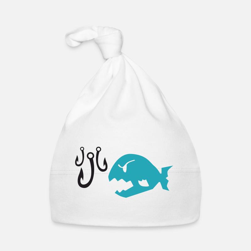 mad fish Organic Baby Cap