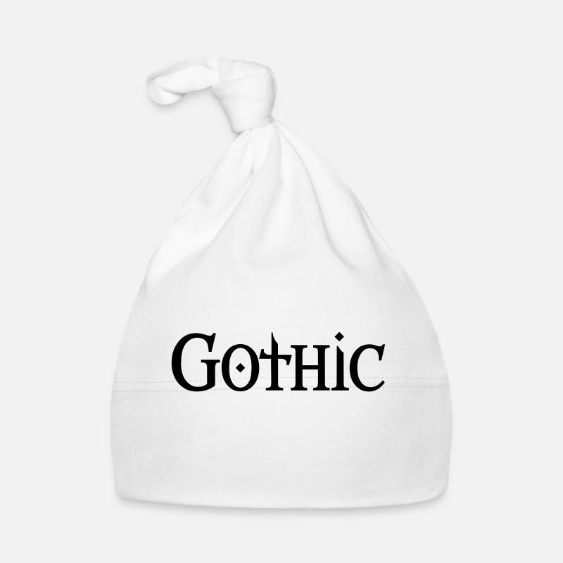 Gothic Baby Bio-Mütze