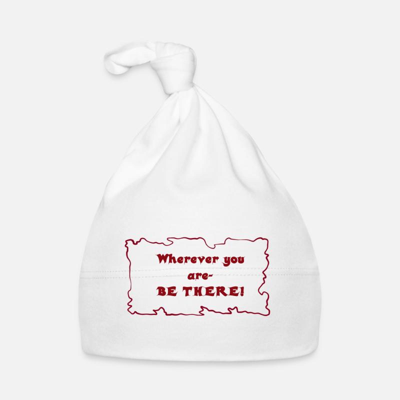 Be there! Organic Baby Cap