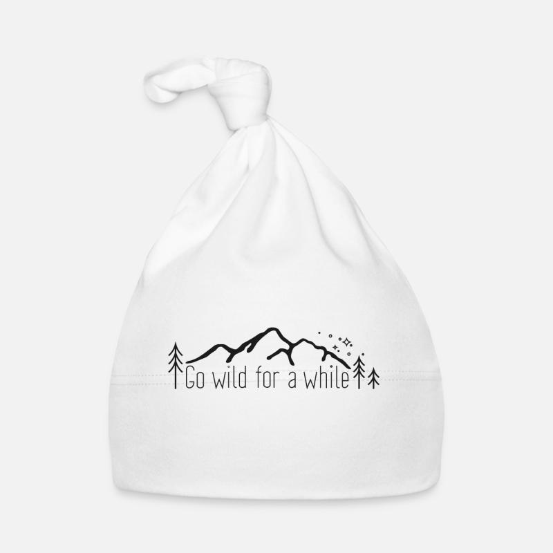 Go wild for a while Organic Baby Cap