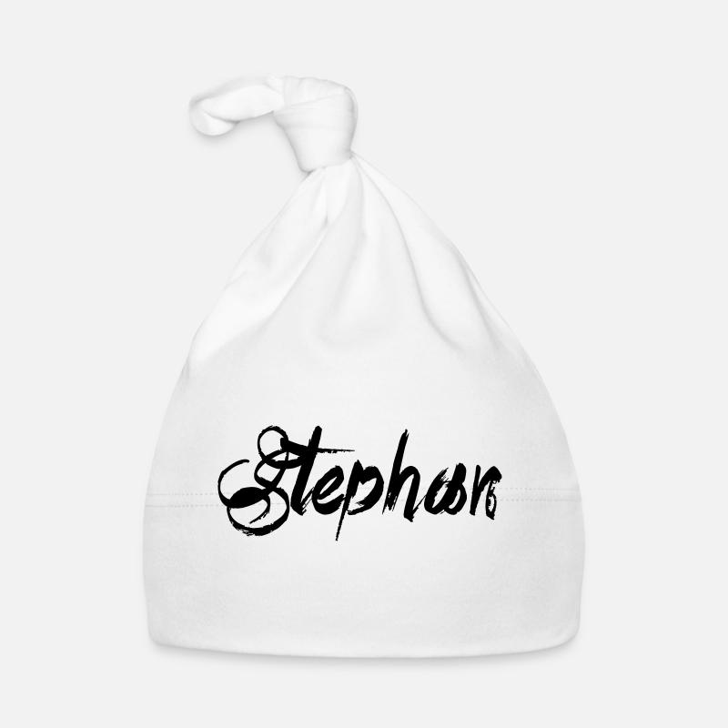 Stephan - Organic Baby Cap - white