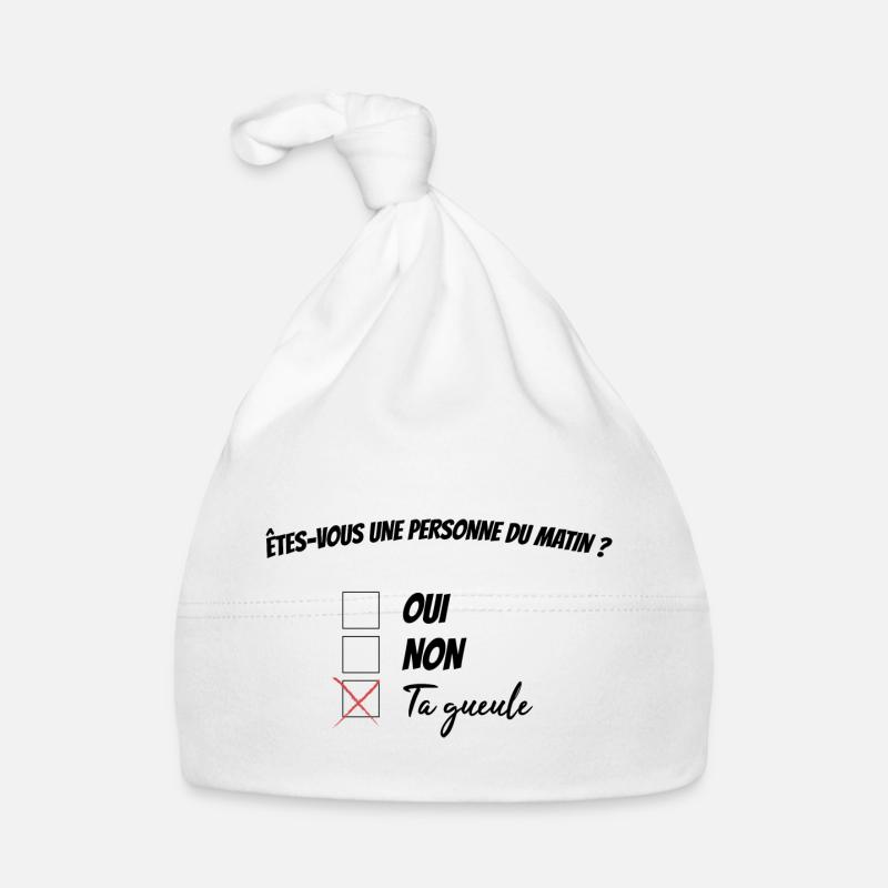 Pas du matin Bonnet bio Bébé