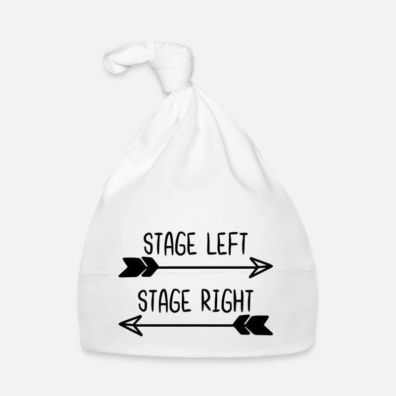 Podium Links Podium Rechts Bio-muts voor baby's