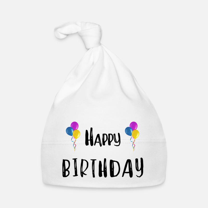 Happy Birthday Baby Bio-Mütze